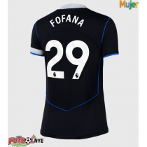 Camiseta Chelsea Wesley Fofana #29 Tercera Equipación para mujer 2025-26 manga corta